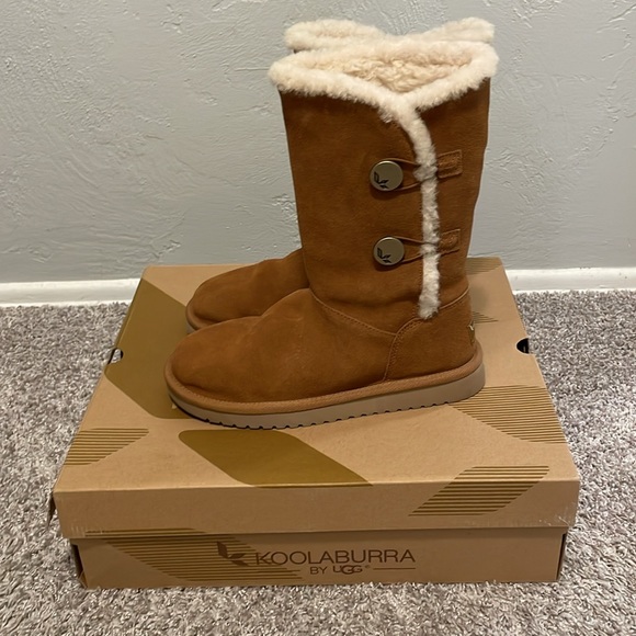 Ugg Koolaburra Boots - Kinslei Tall - Chestnut - Womens 7 (US) - Picture 6 of 8